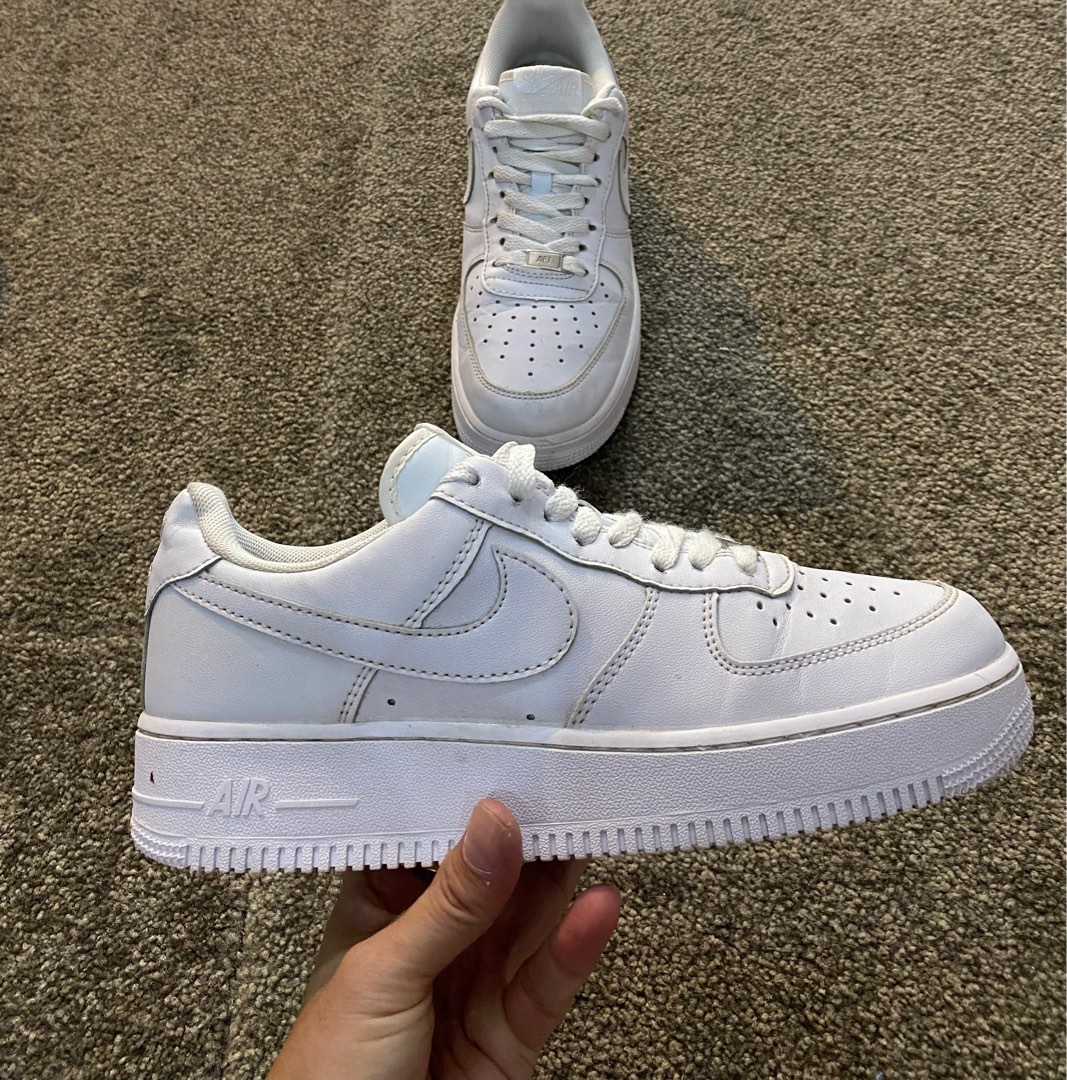 Nike Air Force 1 Triple white on Carousell