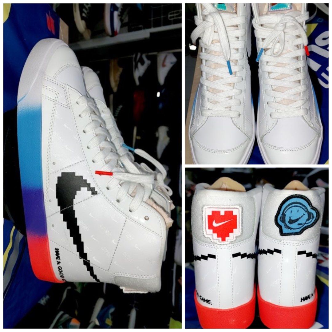 nike blazer glow in dark Men s Fashion Footwear Sneakers on Carousell