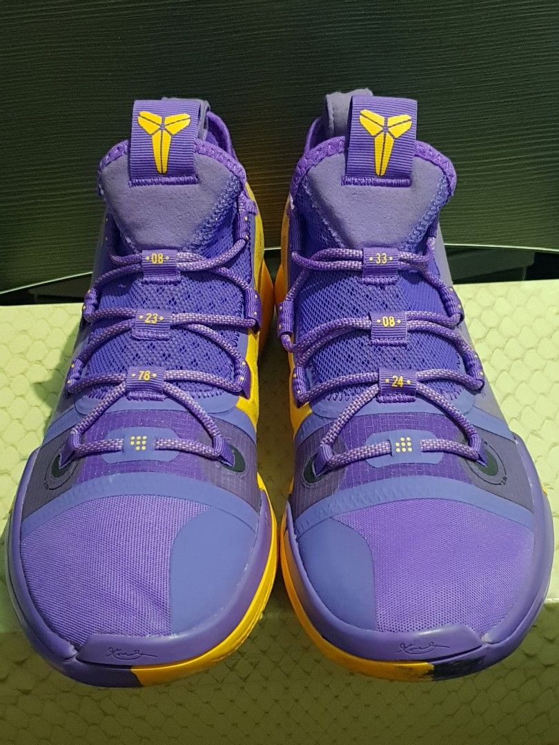 Nike Kobe Ad Lakers Away Hyper Grape, Men'S Fashion, Footwear, Sneakers On  Carousell