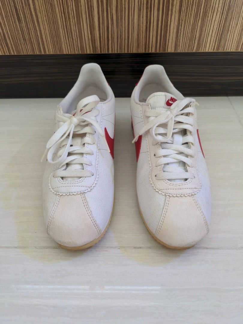Nike white Cortez