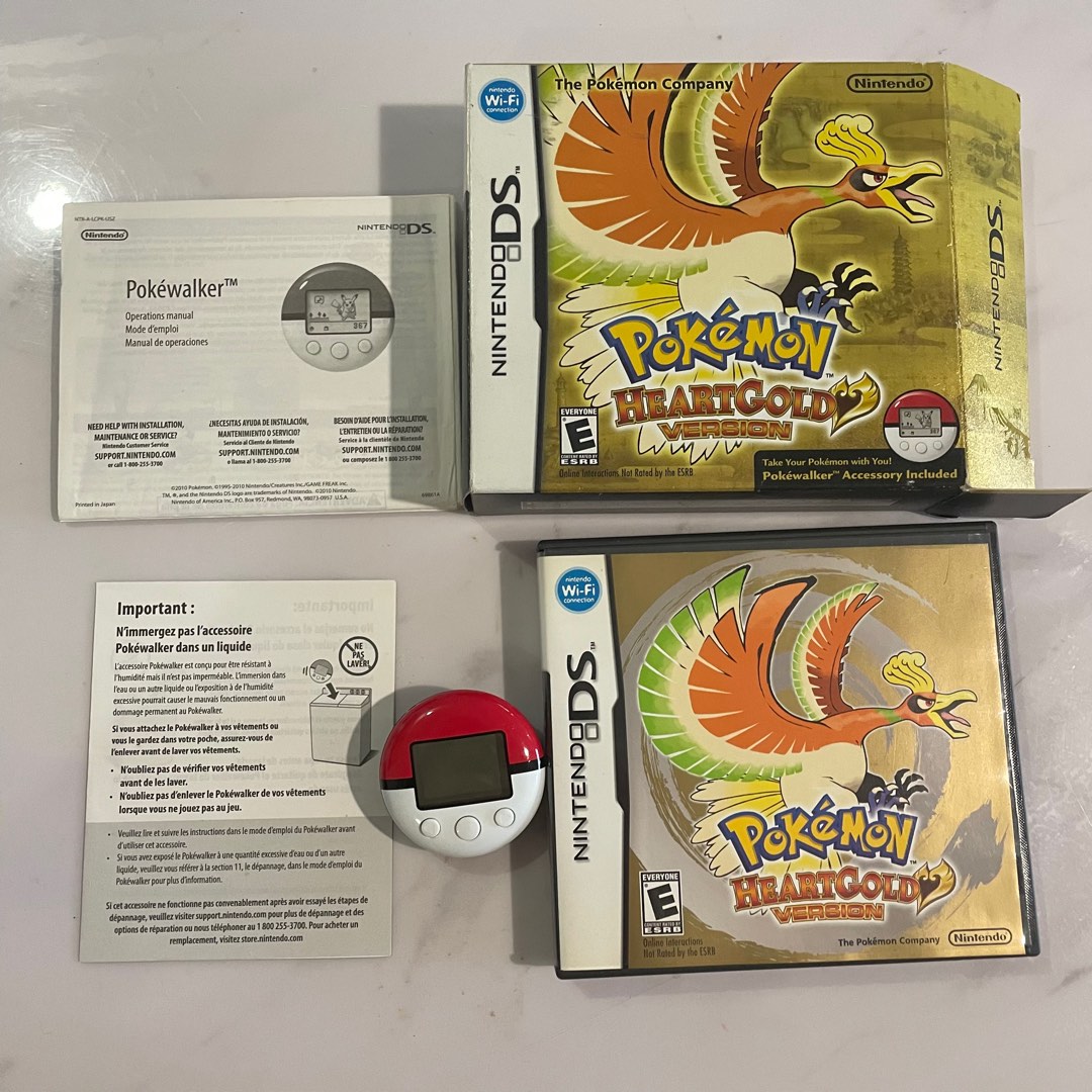 Nintendo 3DS Pokemon Heartgold, Video Gaming, Video Games, Nintendo on Carousell