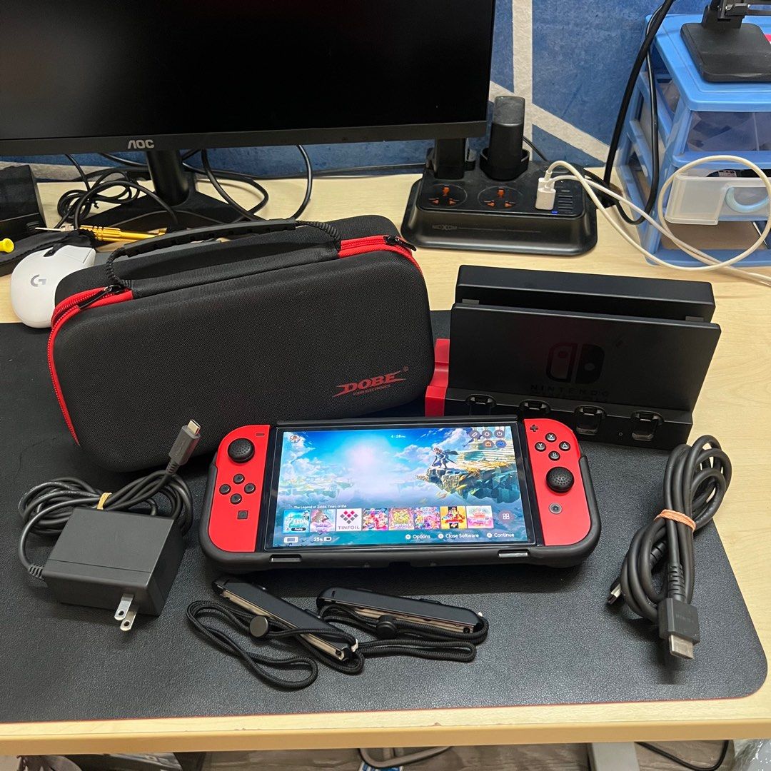 Nintendo Switch OLED Jailbreak 256GB, Video Gaming, Video Game Consoles, Nintendo on Carousell