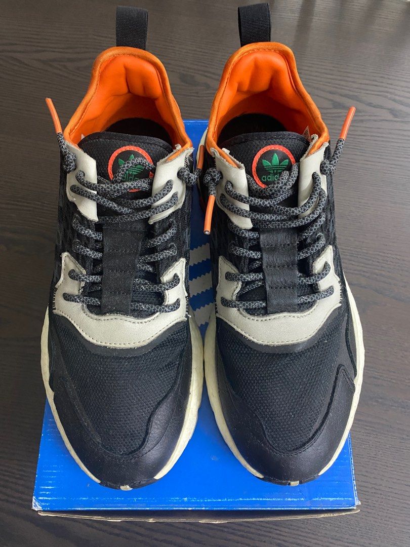 Adidas nite jogger clearance cordura black orange