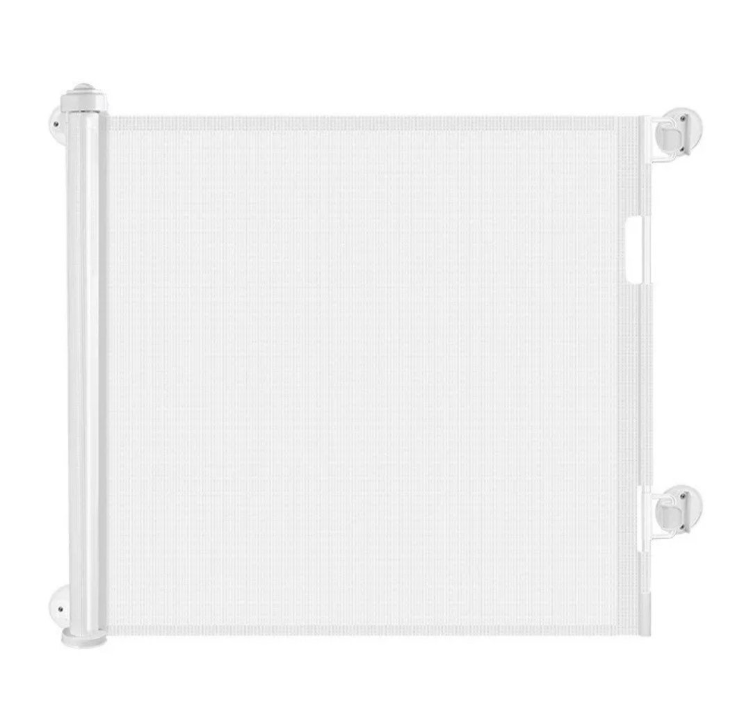 No drill Retractable Safety Fence for Babies and Pets on Carousell