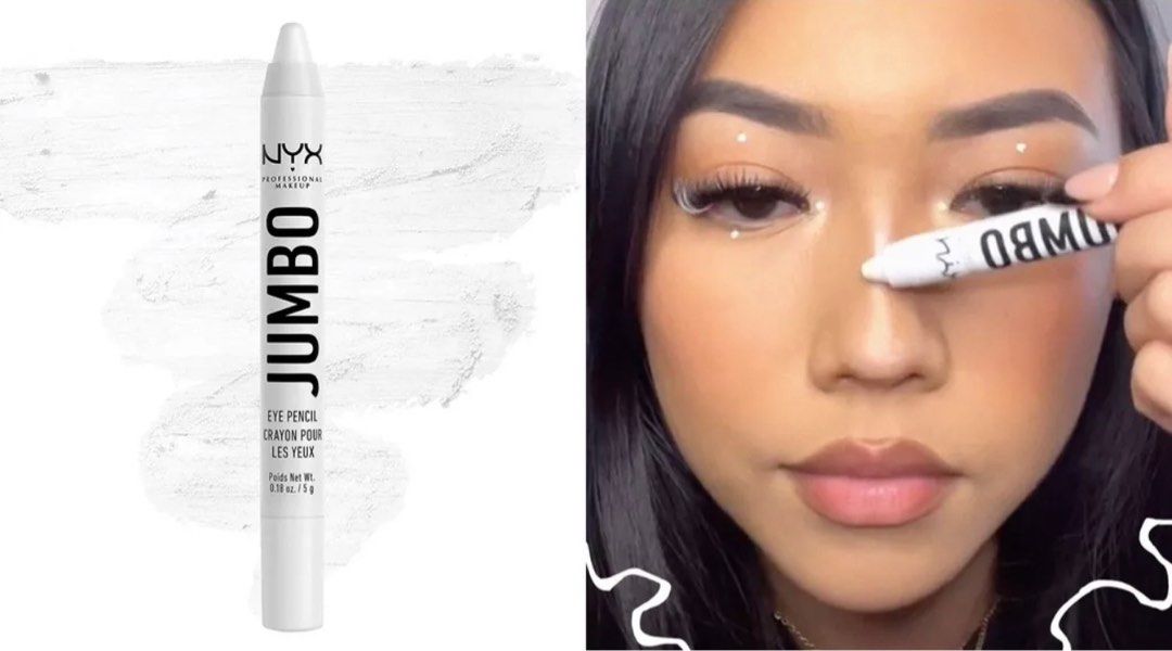 NYX jumbo eyes pencil JEP604 milk Sisa 50 on Carousell