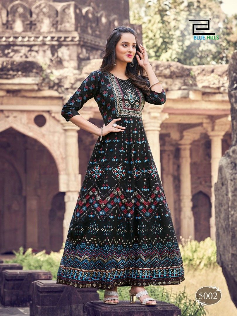 Long maxi kurti design on sale
