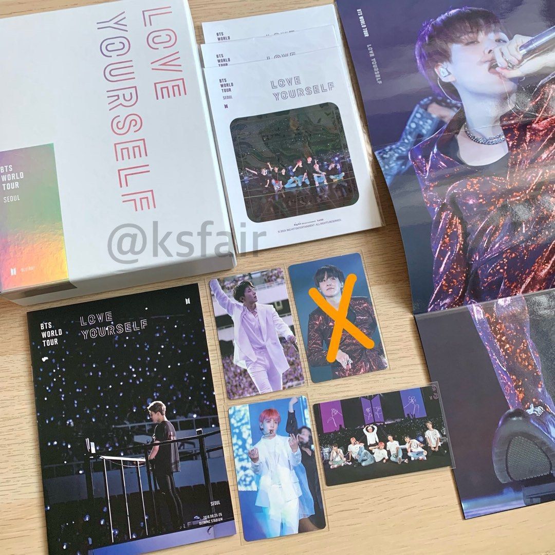 OFFICIAL BTS Seoul DVD Blu-ray Bluray Love Yourself LYS LY