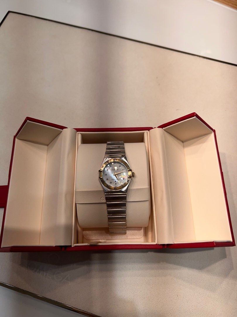 BN Omega Constellation Quartz 24 mm watch authentic just get