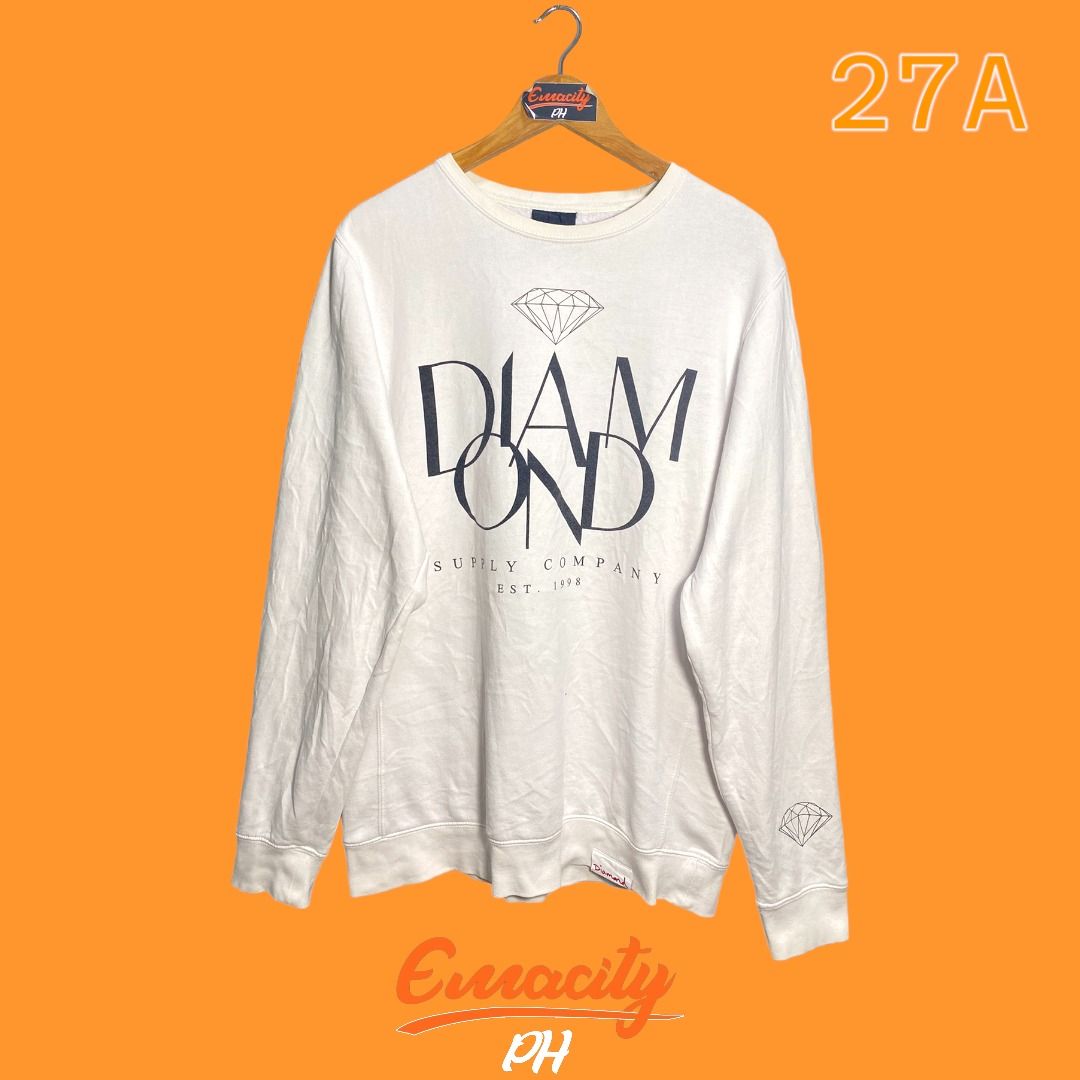 ON SALE! DIAMOND SUPPLY COMPANY SWEATER/PULLOVER/CREWNECK, Men's Fashion,  Coats, Jackets and Outerwear on Carousell