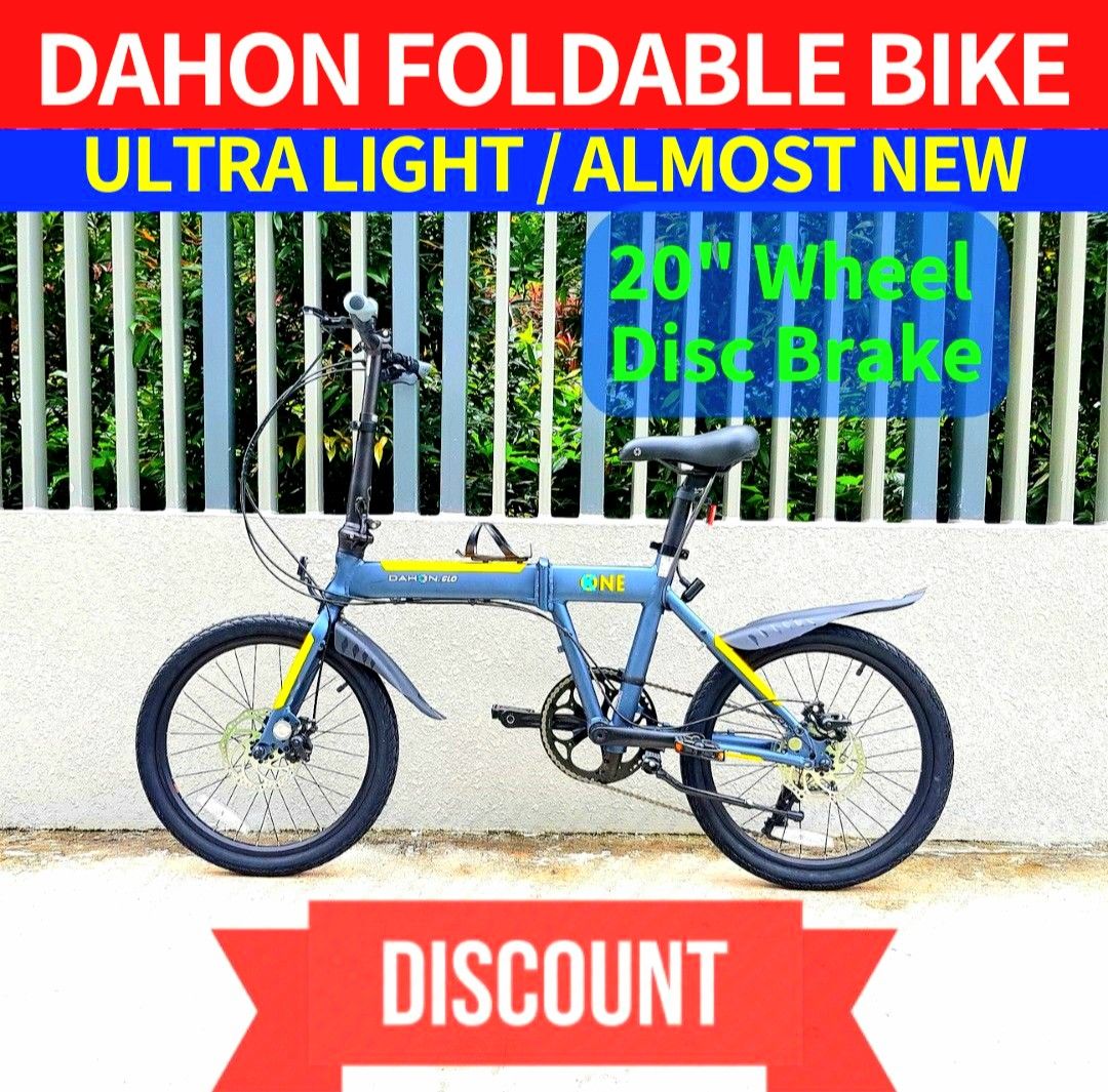 One Time SPECIAL SALE 599 for DAHON K ONE K1 20