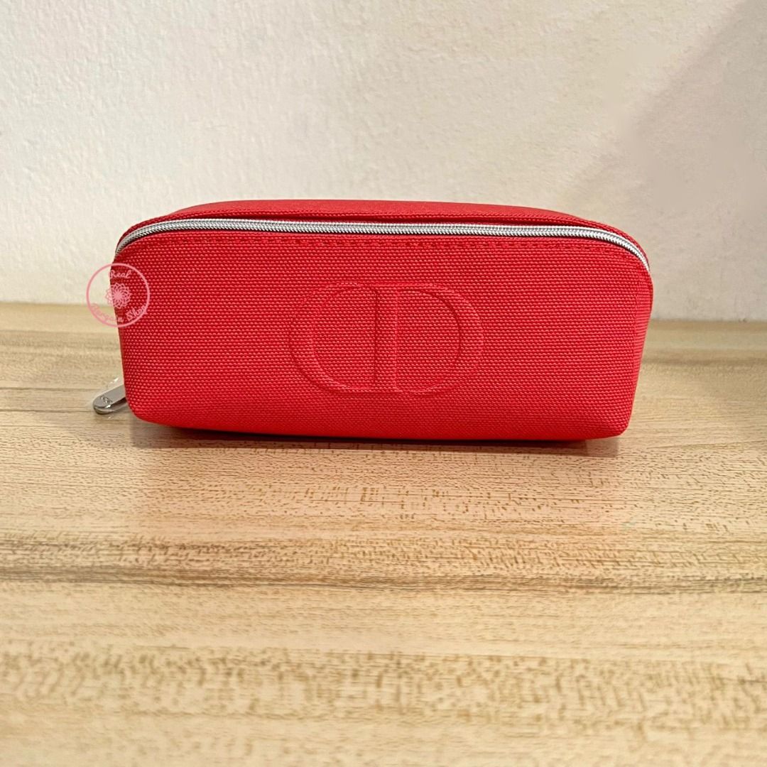 Dior red flat pouch 2025