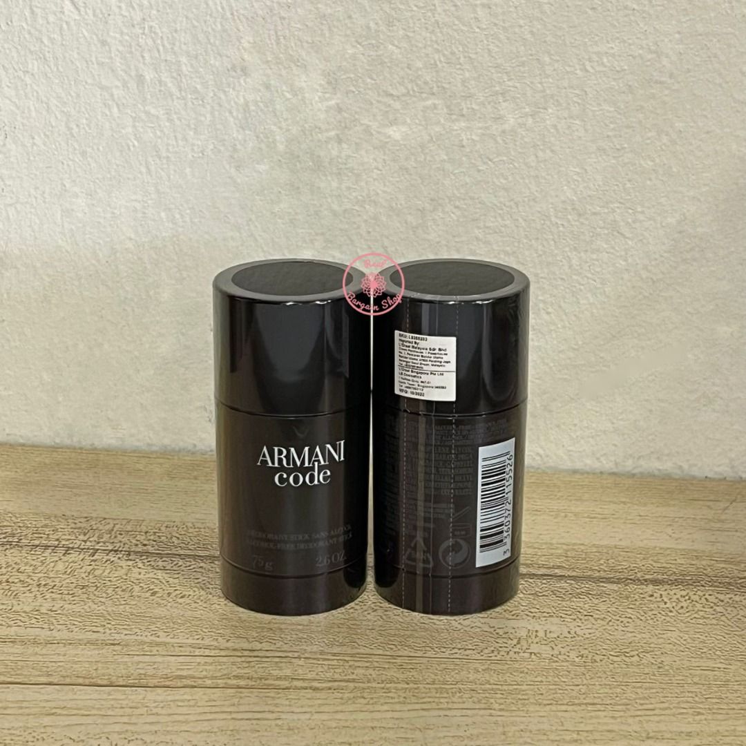 Armani sport deals code deodorant stick