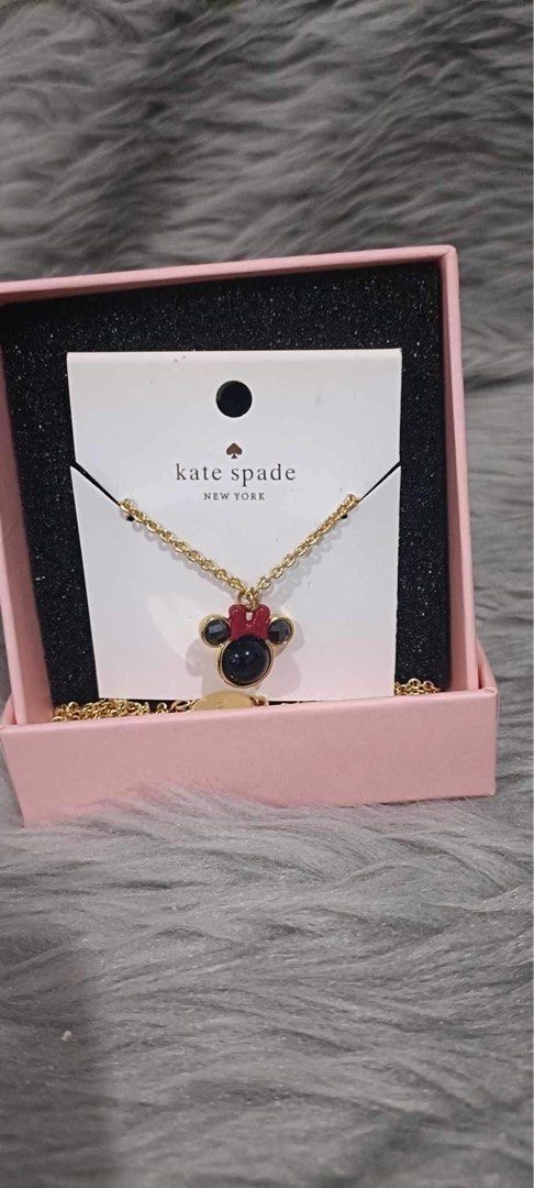 Kate spade minnie outlet mouse necklace