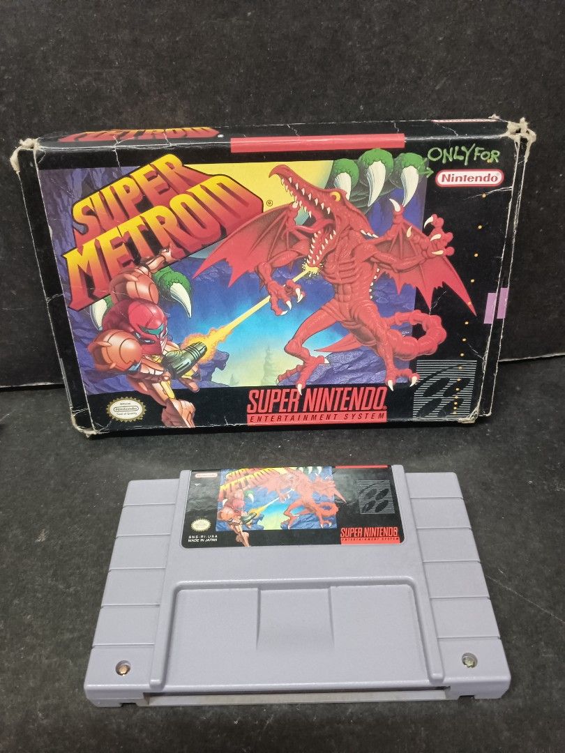 Super metroid store cartridge