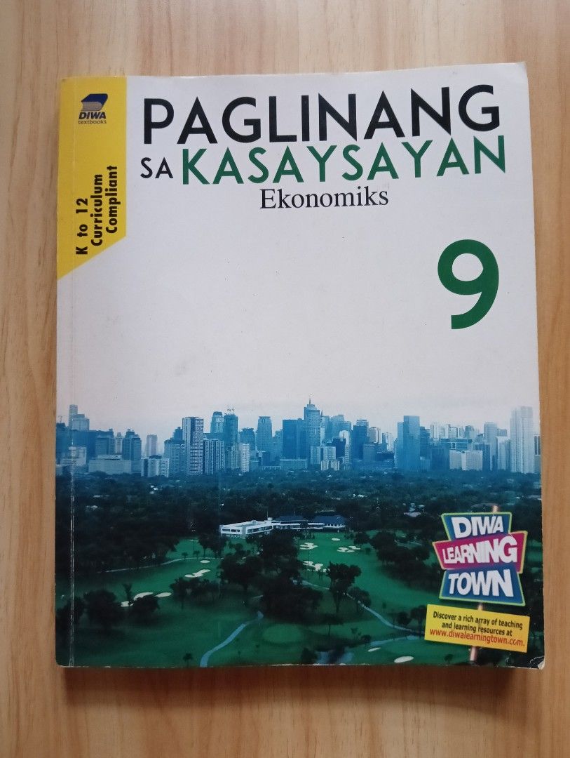 Paglinang sa Kasaysayan 9 Ekonomiks (Category: Textbooks) located in Quezon City. Submitted by big_fat_momma (Listing ID 1243182352, Image 1). Description: .