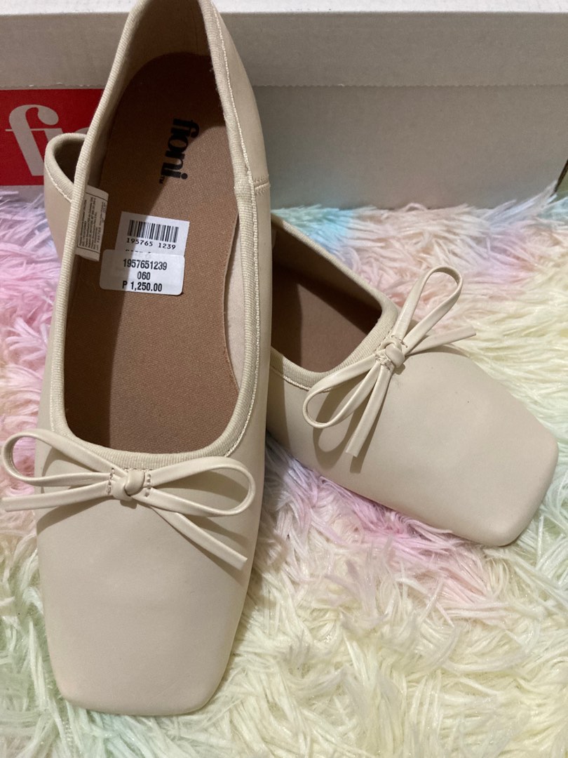Payless Fioni Billie Cream Ballet Flats