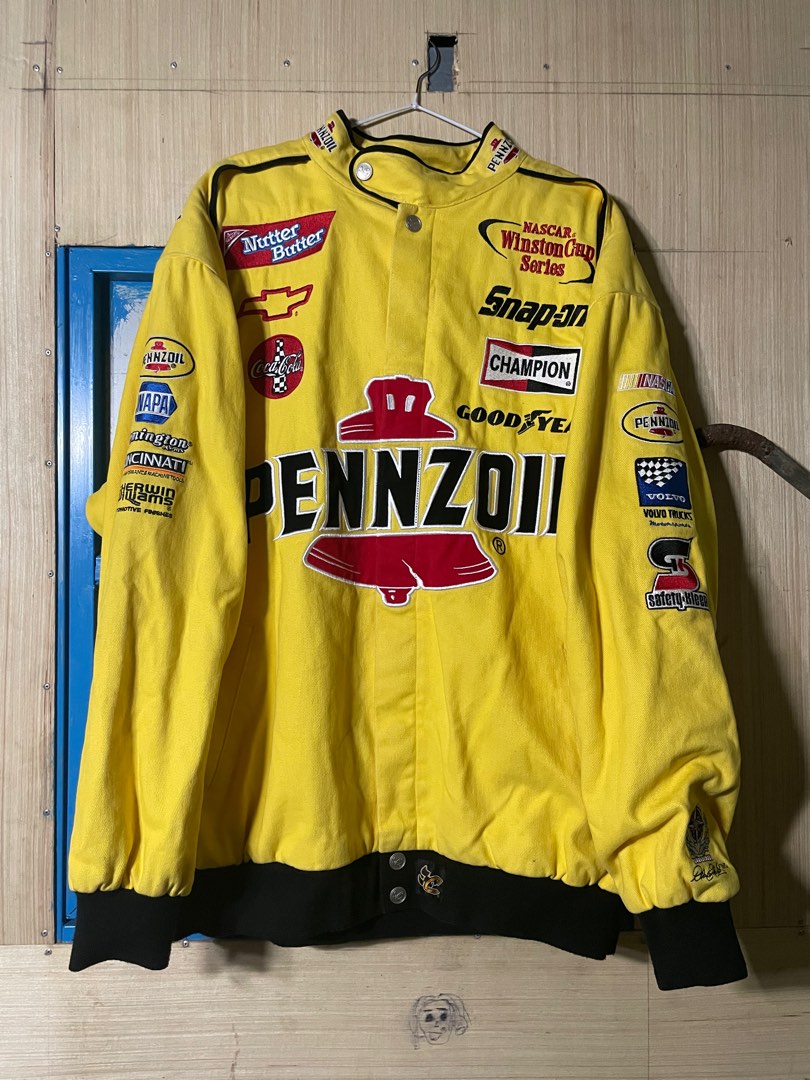 PENNZOIL Racing jacket (Nascar) by Chase Authentic on Carousell
