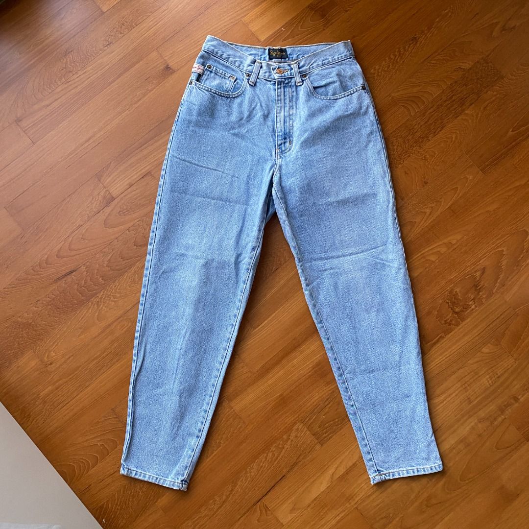 Vintage Pepe Jeans London High Rise Light Wash Jeans