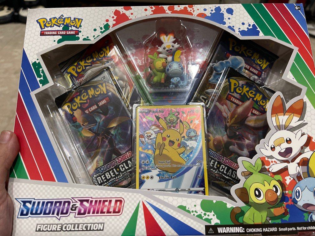 Pokemon TCG sword & shield figure collection box sealed, Toys