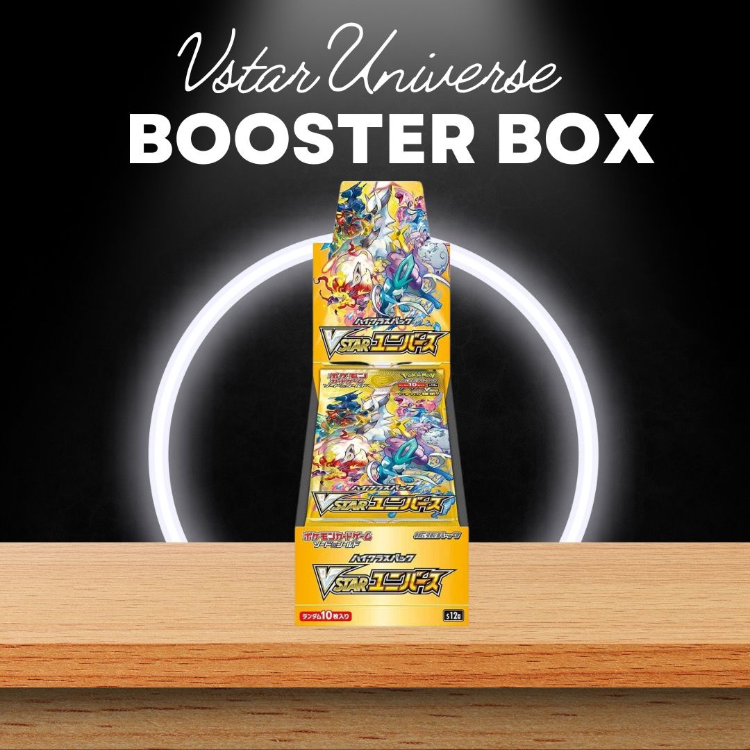 vstar universe booster box stockx Pokmon s12a  JapHunter the VSTAR Universe Booster Pack is the perfect addition to any Pokemon fans collection Pokmon TCG Sword & Shield
