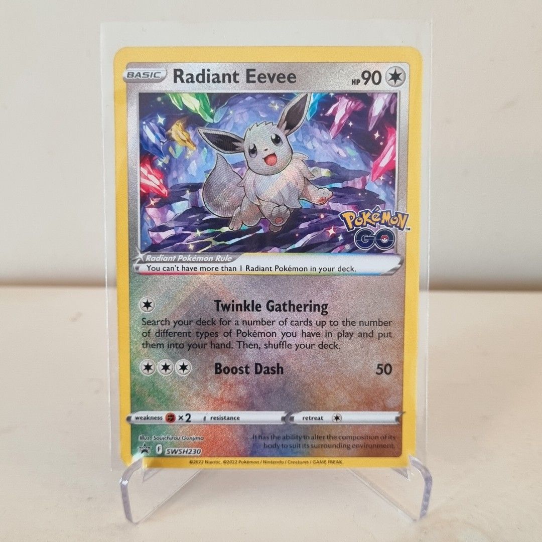 Pokmon TCG Promo - Radiant Eevee, Hobbies & Toys, Memorabilia & Collectibles, Vintage Collectibles on Carousell Pokmon TCG Promo - Radiant Eevee, Hobbies & Toys, Memorabilia & Collectibles, Vintage Collectibles on Carousell