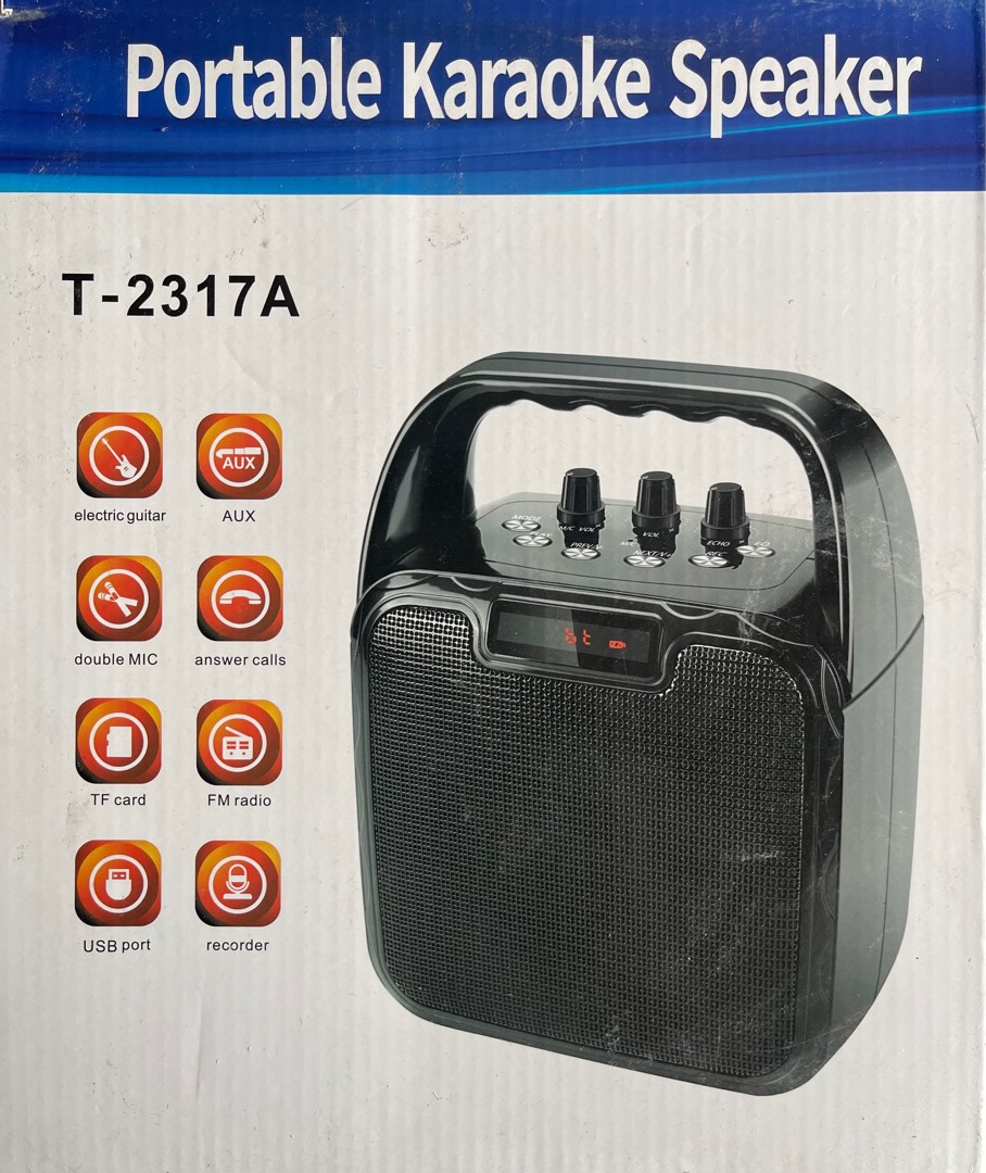 Portable Karaoke Speakers, Audio, Portable Audio Accessories on Carousell