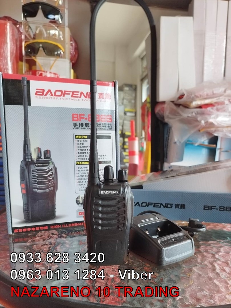 PORTABLE TWO WAY RADIO WALKIE TALKIE BAOFENG on Carousell