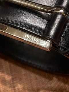 Prada Classic Black Smooth Leather size 40 (ITALY)