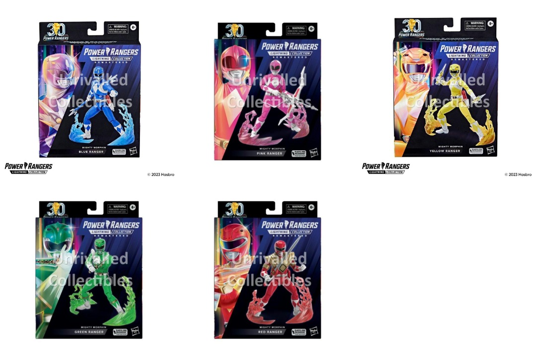 [Pre Order] Hasbro Power Rangers Lightning Collection PRLC 6 inches ...