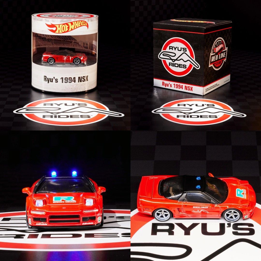 Pre Order) Hot Wheels RLC Exclusive 1994 Ryu Asada's NSX, Hobbies