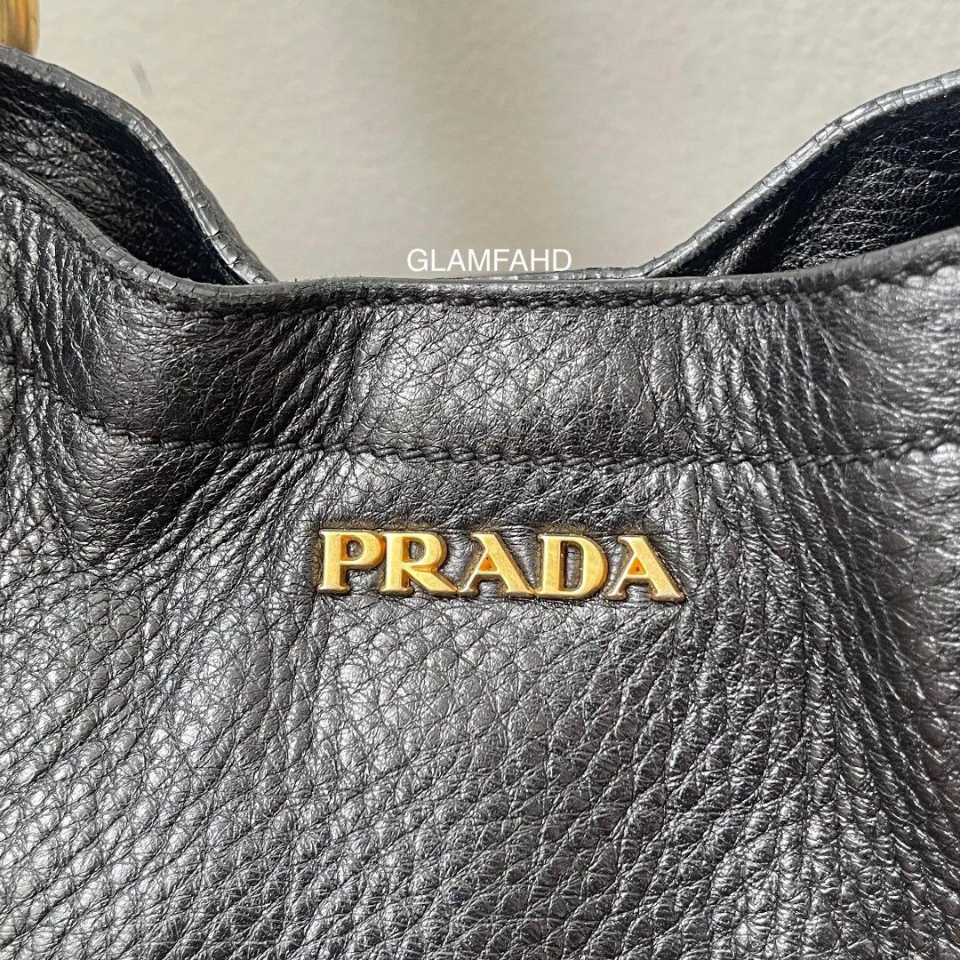 Prada Antik Cervo Deerskin Satchel Bag BN1181, Luxury, Bags & Wallets on  Carousell