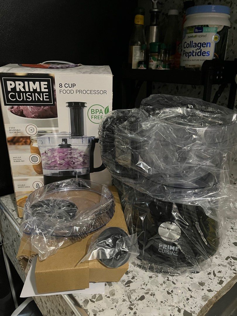 Prime Cuisine Food Processor | Unused |8 Cups (Category: Other Kitchen Appliances) located in Valenzuela. Submitted by keroppiverse (Listing ID 1243224981, Image 1). Description: Brand New - US Bought 120V 60HZ 500W Prime Cuisine brand.