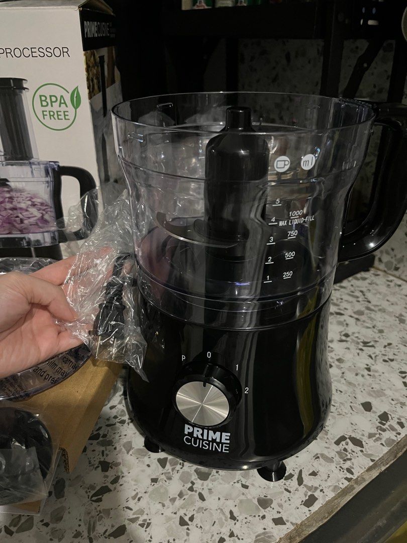 Prime Cuisine Food Processor Unused 8 Cups on Carousell
