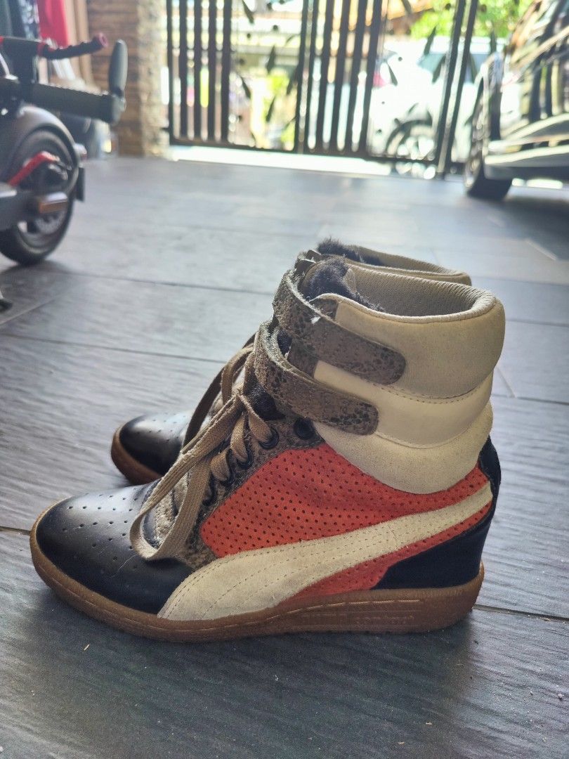 Puma hidden wedge sneakers top