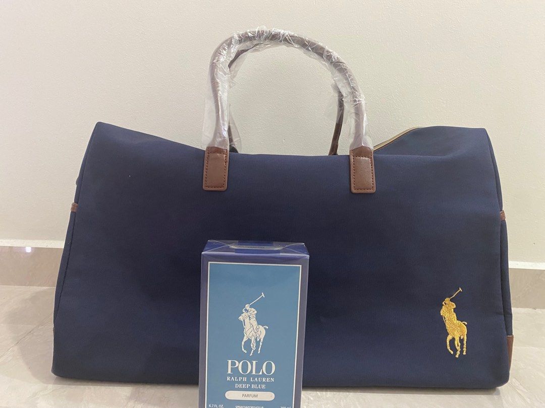 Polo deep blue bag top