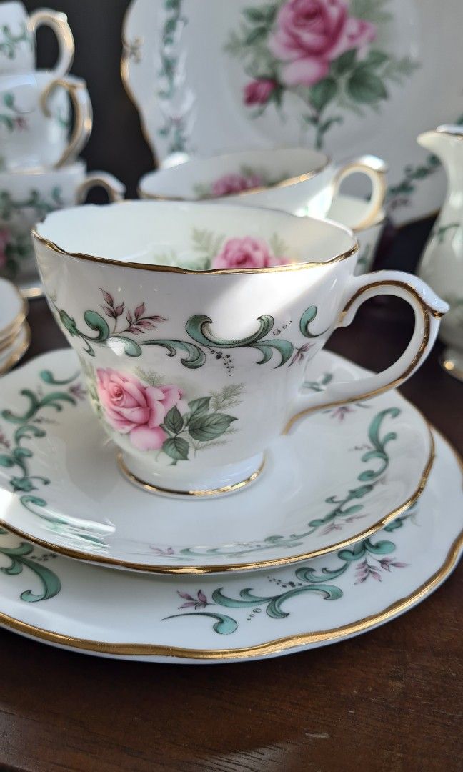 Rare Duchess bone china tea set, Furniture & Home Living, Kitchenware & Tableware, Coffee & Tea