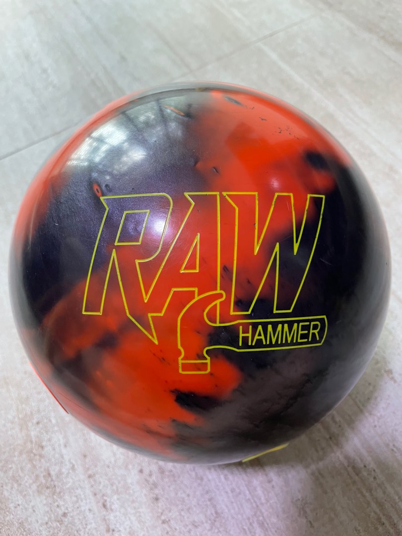 Raw Hammer Hybrid Bowling Ball, Sports Equipment, Sports & Games
