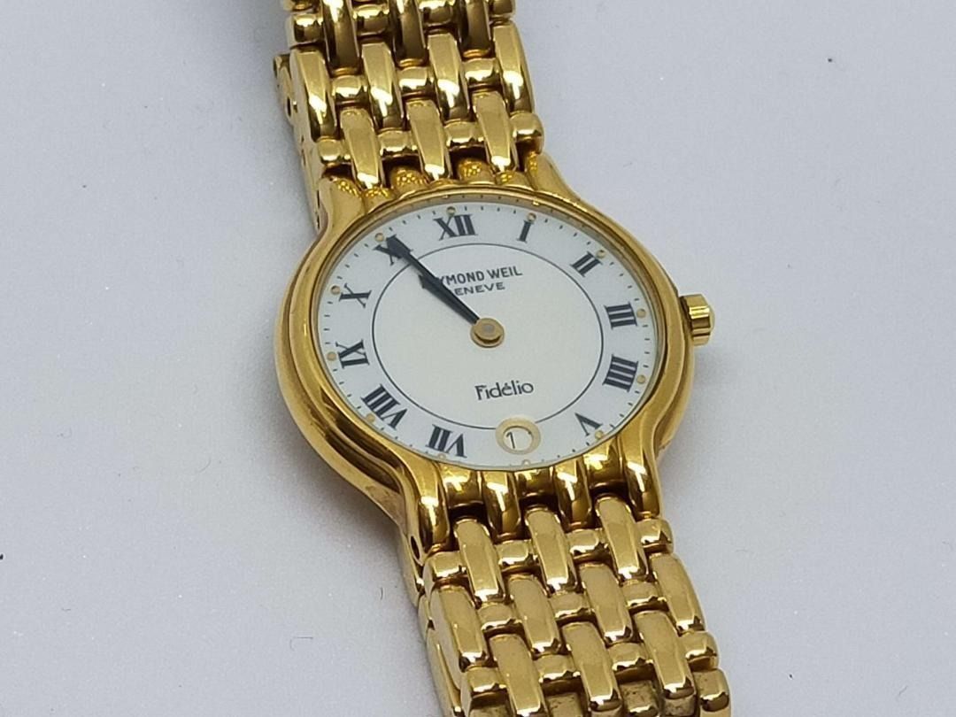 Raymond Weil Geneve 4702 Fidelio Swiss watch 18k GEP JUNK Item