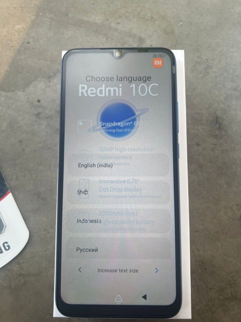 Xiaomi-smartphone Redmi 10C, versión Global, Snapdragon 680, ocho