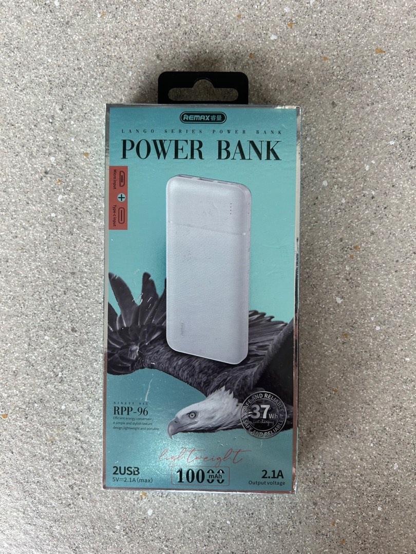 Remax 10000mAh Power Bank, Mobile Phones & Gadgets, Mobile & Gadget ...
