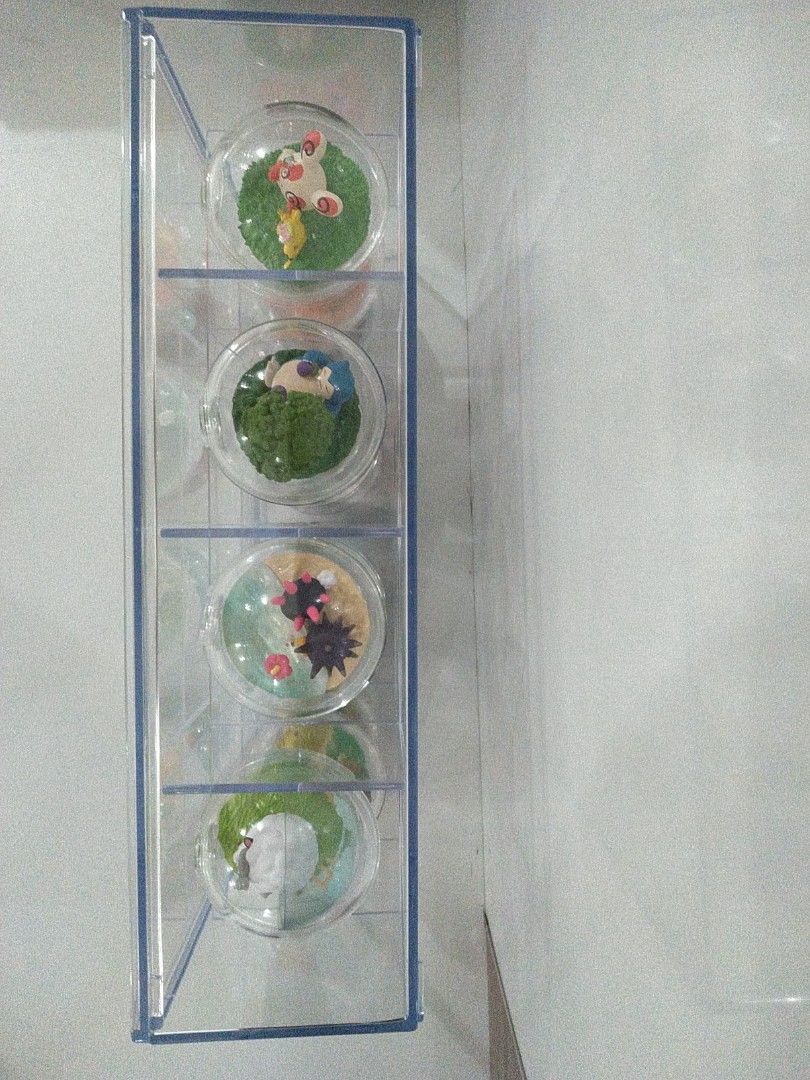 Rement Pokemon terrarium acrylic display case with box partition (PreOrder), Hobbies & Toys