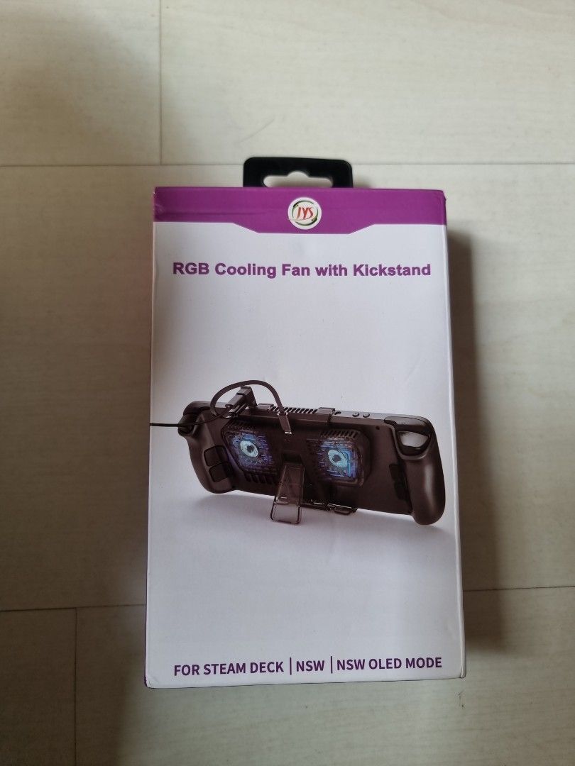 RGB Cooling Fan with Kickstand, Video Gaming, Gaming Accessories, In