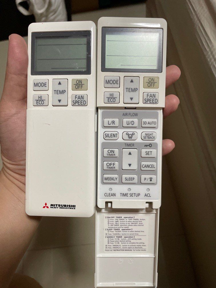 RLA502A700R Mitsubishi Heavy Industries aircon remotes, TV & Home