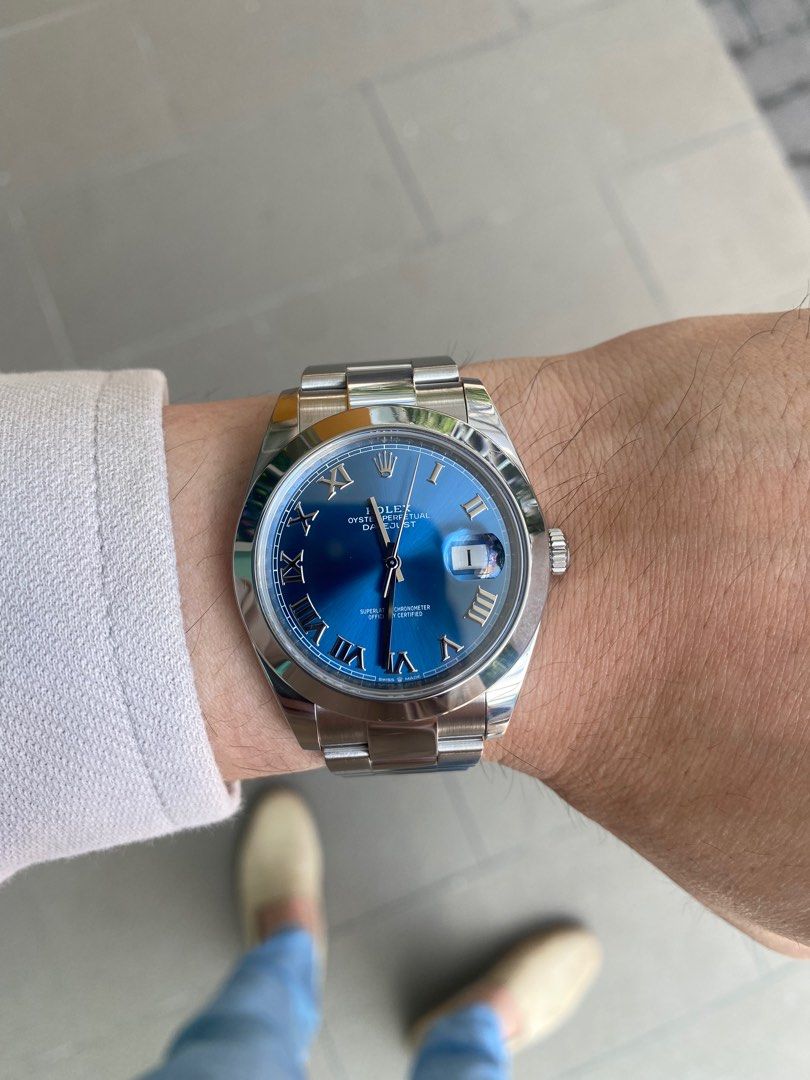 Rolex 126 300 clearance blue