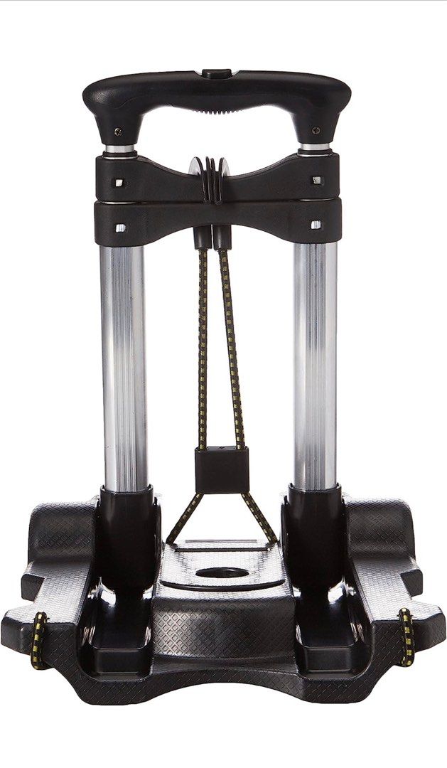 Compact folding top luggage cart