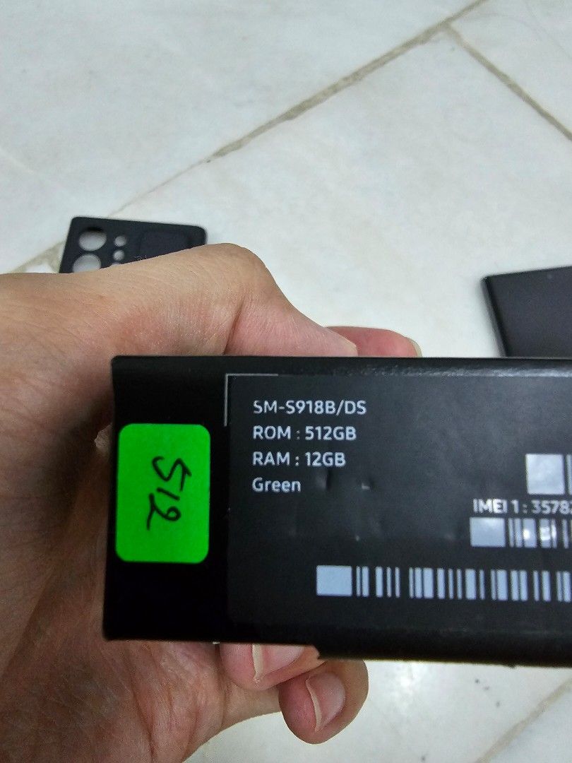 Samsung Galaxy S23 Ultra Dual SIM 512 GB green 12 GB RAM