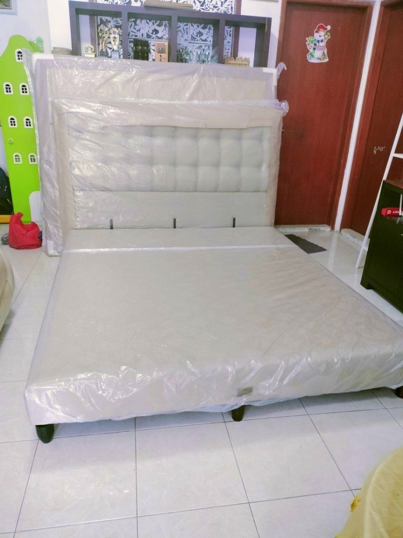 Sandaran king koil headboard dan divan tipe Baltimore uk 180x200 on