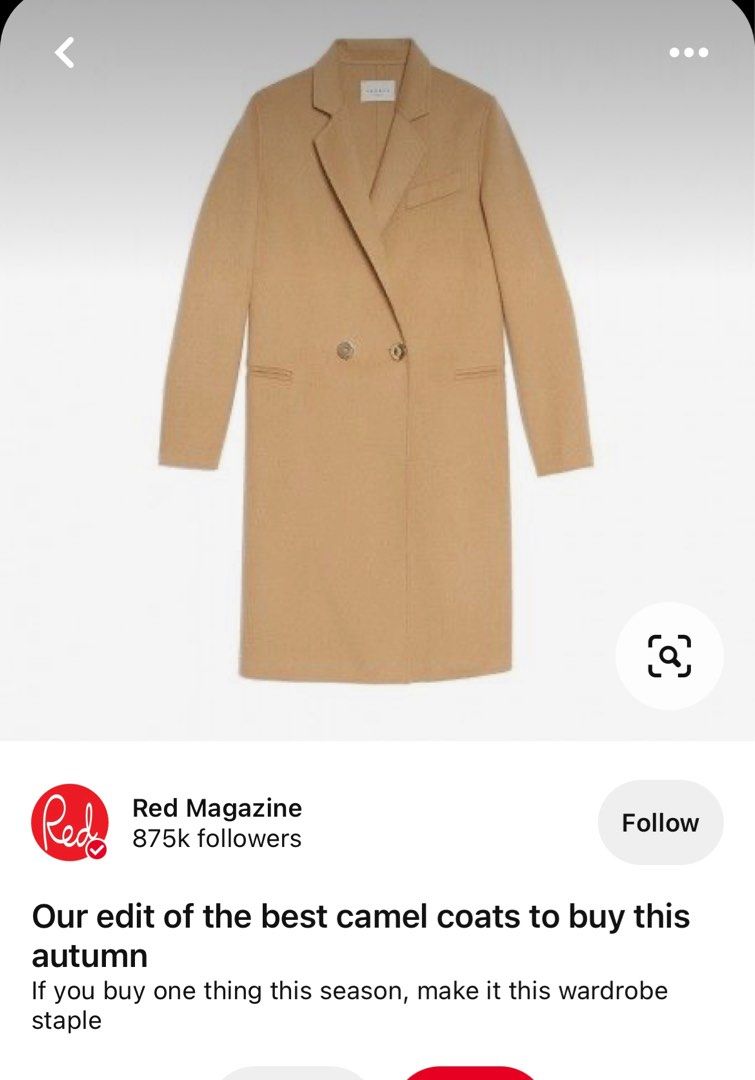 Sandro paris camel new arrivals coat