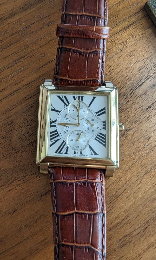 Gold dial men's watch shop