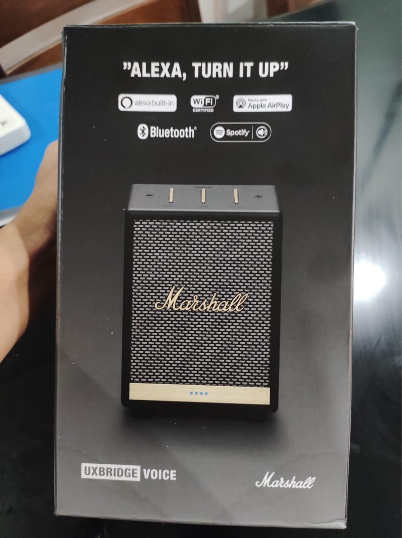 Selling Marshall UXBRIDGE VOICE Bluetooth/WIFI Original on Carousell